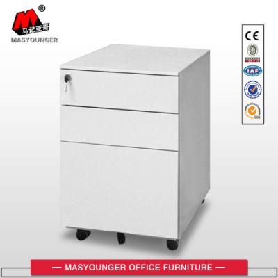 Colorful Office Bedroom Use Storage Metal Mobile Pedestal