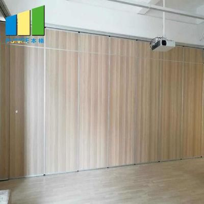 Fire Resistant MDF Wood Folding Movable Acoustic Partitions