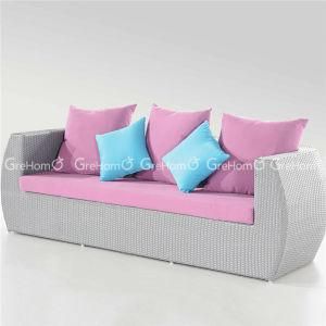 Coloful Outdoor Rattan Sofa for Garden