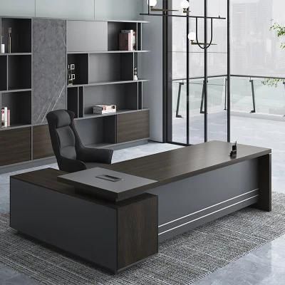 Wholesale Cheap Hotel Building MDF Executive Wooden Modern Home Furniture Desk Office Table