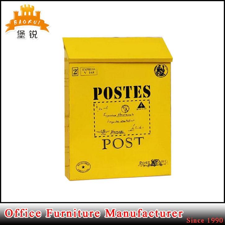 EAS-119 China Factory Stainless Steel Newspaper Post Metal Letter Mailbox
