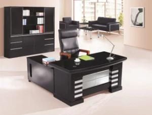 High Glossy Office Table Executive Table Glass Top Office Desk New Design Executive Desk Office