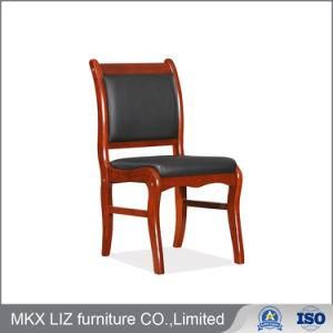 Simple Style Cheap Wooden Meeting Visitor Waiting Chair (D318)