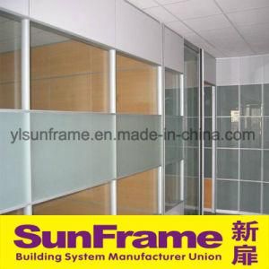 Aluminium Partition Wall with Ground Glass