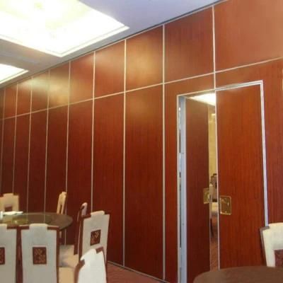 Interior MDF Soundproof Room Partition Movable Wall for Banquet Hall