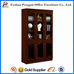 MDF Paper Wooden Filing Cabinet Design with Three Doors (C-6313)