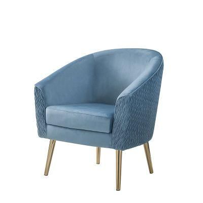 Wholesale Lounge Accent Metal Dining Home Velvet Furniture Living Room Chairs