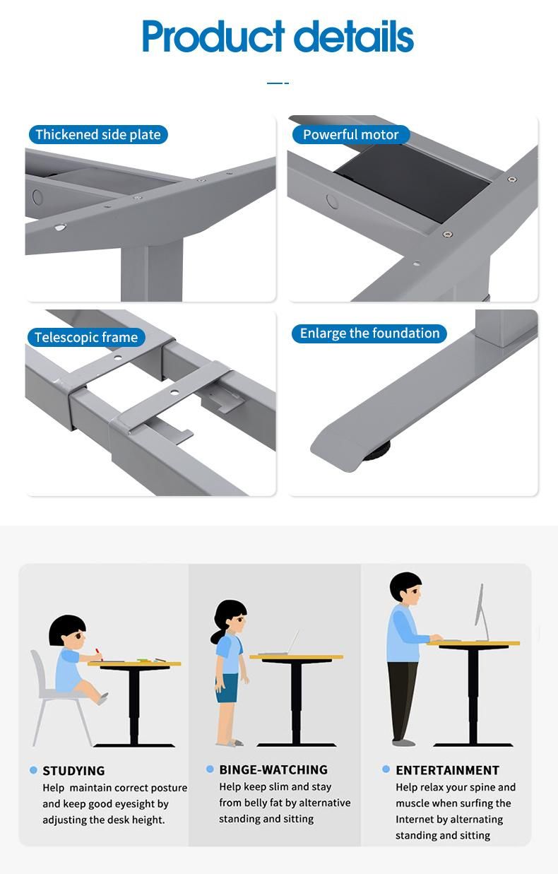 1000n Modern Electric Sit and Stand Height Adjustable Office Desk