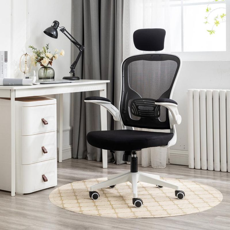 Furniture Wholesale Flip up Armrest Boss Swivel Office Chair Mesh