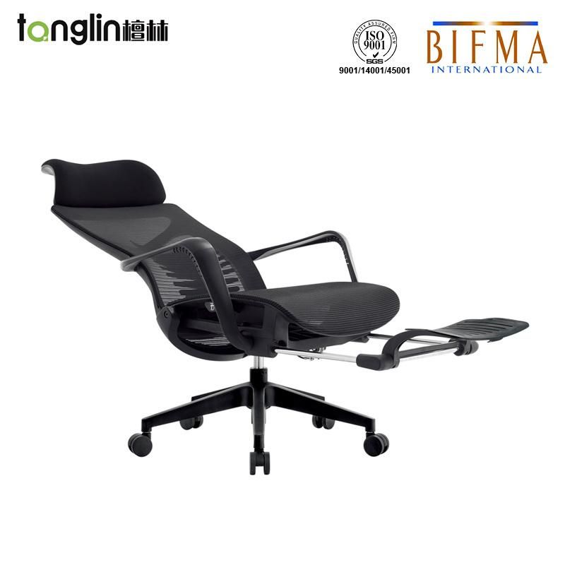 Office Furniture MID Back Lumbar Support Revolving Swivel Lift Black Staff Executive Ergonomic Computer Mesh PU Leather Gaming Lift Visitor Office Chair