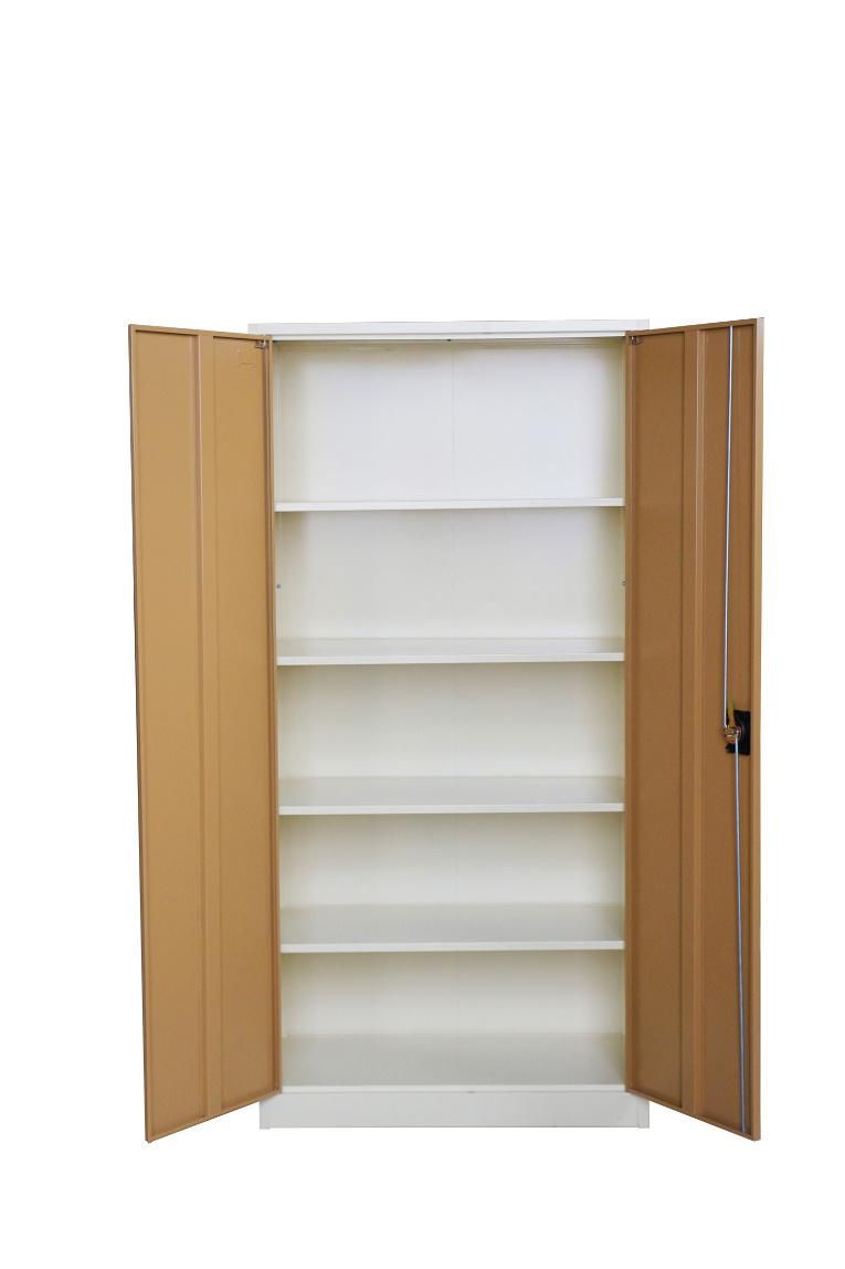 Stainless Steel Metal Swing Door File Cabinet Document Storage File Cabinet for Accounting Documents
