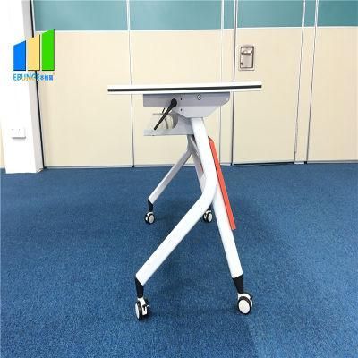 Office Furniture Partitions Folding Desk Foldable Training Table Computer Foldable Training Table