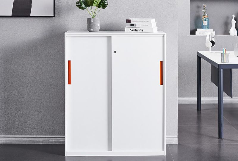 High Quality Modern Office Furniture Metal Sliding File Cabinet