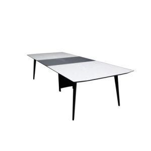 Office Furniture Modern Design Standard Office White Big Conference Room Tables and Chairs