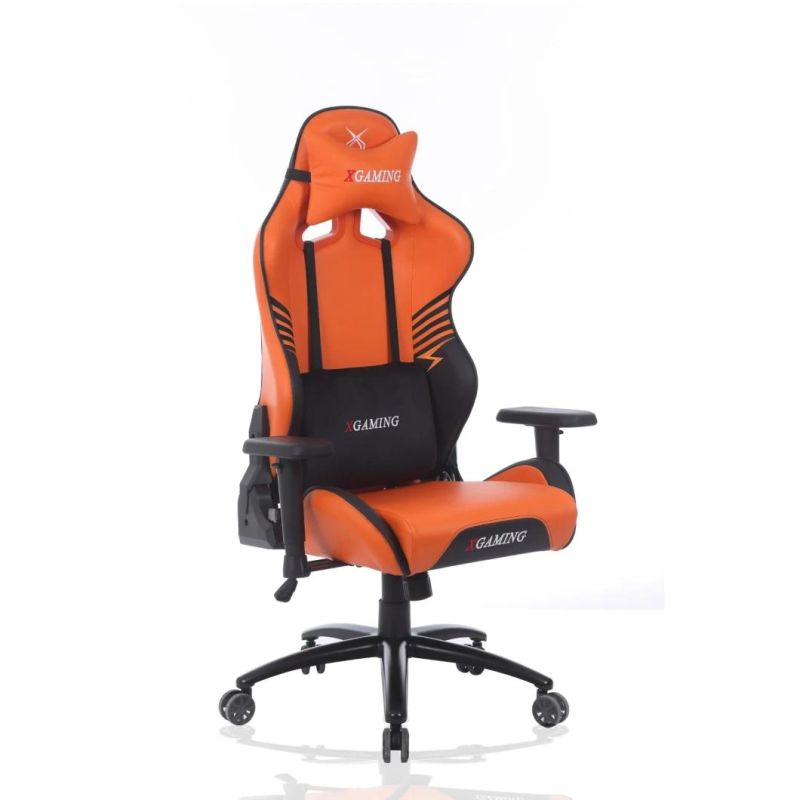 Special Embroidery 2D Armrest Metal Frame Gaming Racer Chair