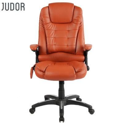 Judor Leather Comfortable Massage Boss Office Chair