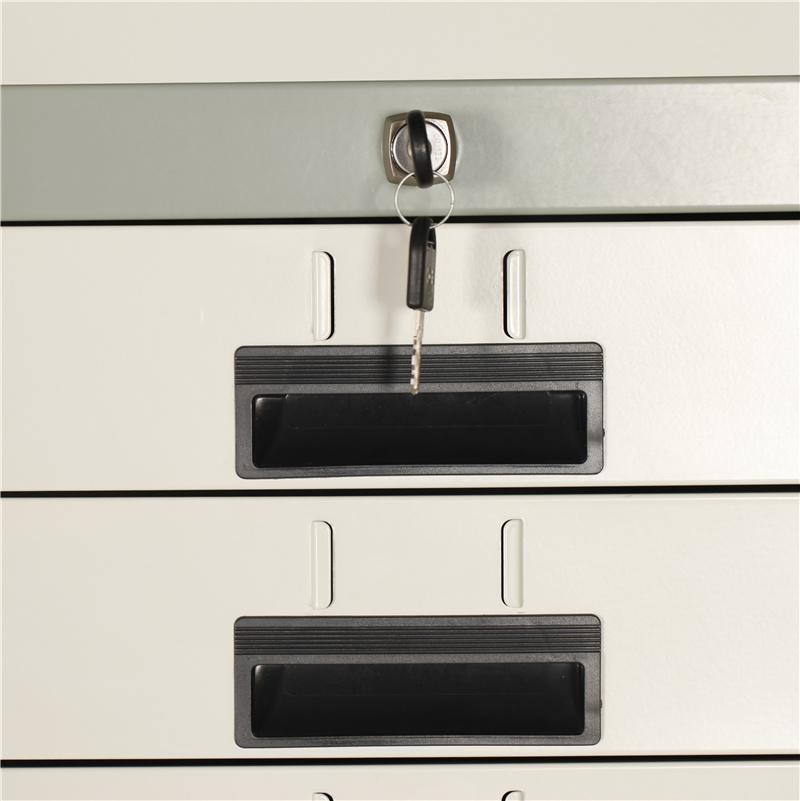 Office Metal Ten Drawers Cabinet File Storage Cabinets