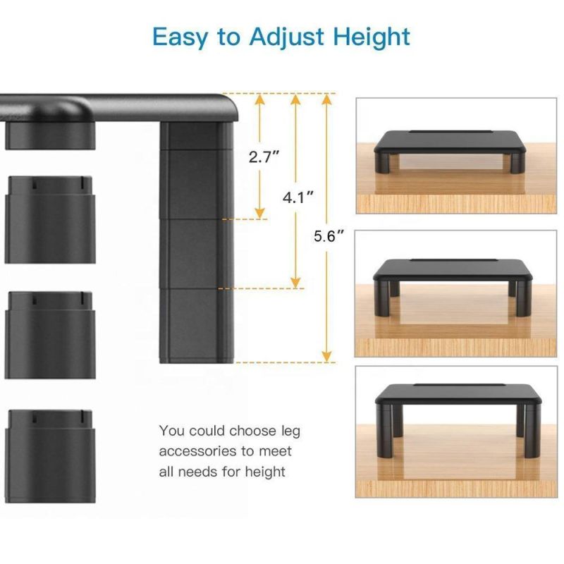 Height Adjustable Computer Monitor Holder Laptop Stand Riser with Storage Organizer for Computer Printer Laptop500 - 999 Pieces$7.00>=1000 Pieces