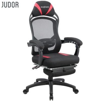 Judor Custom Modern High Back Ergonomic Office Chair Desk Adjustable Leather Racing Chair