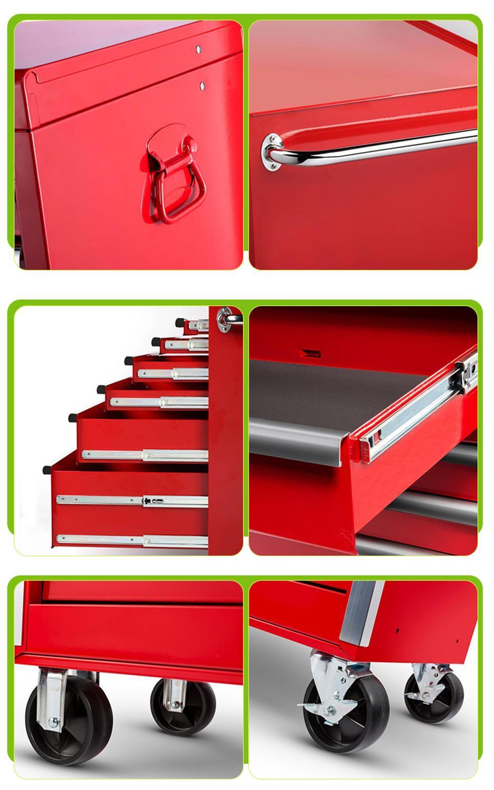 Moveable Trolley Metal Tool Cabinet Toolbox