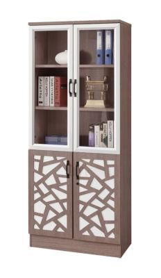 Modern Design MDF Filing Cabinet 2 Doors Bookshelf Modern Furniture