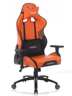 Special Embroidery 2D Armrest Metal Frame Gaming Racer Chair