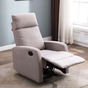 Simple Style Technology Fabric High Back Recliner Functional Sofa One Seat