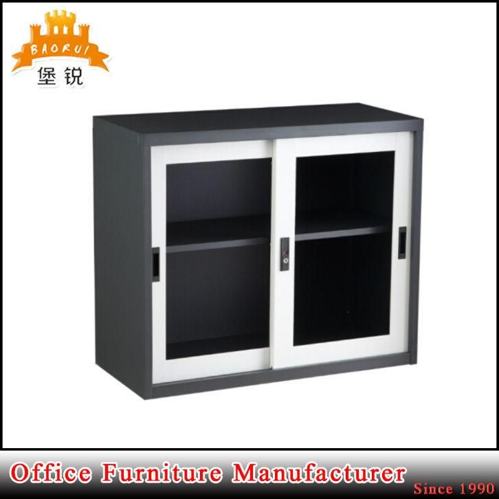 Mini Small Sliding Glass Door Metal Office Filing Cabinets