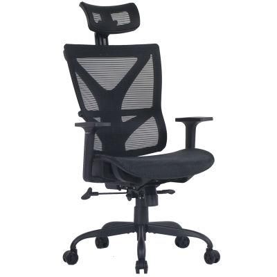 Best Ergonomic Design Executive Swivel High Back Office Mesh Chair with Headrest