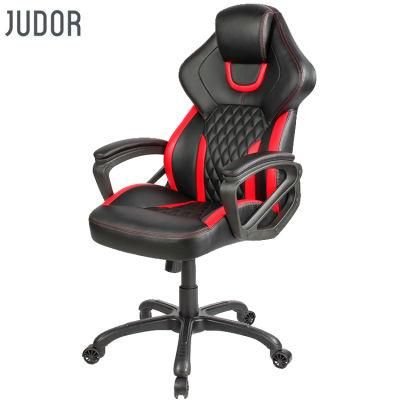 Judor PU Leather Racing Chair Swivel Office Chair