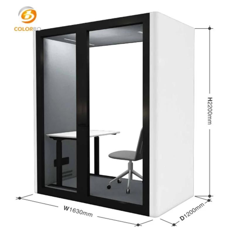 Office Use Sound Insulation Movable Silence Privacy Acoustic Phone Booth