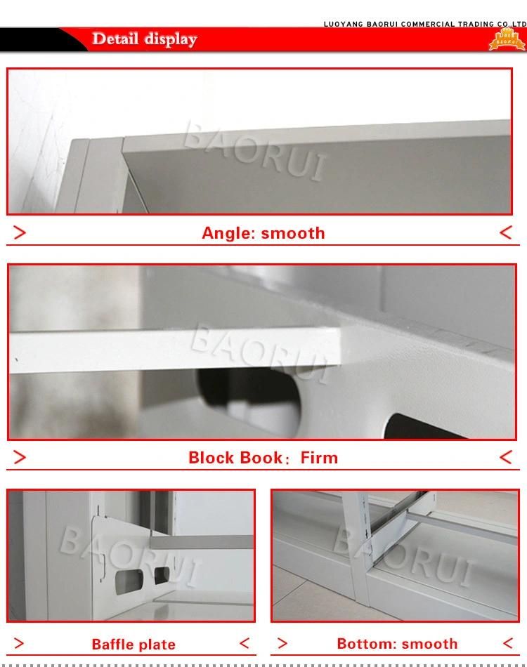 Factory Directly Sale Metal School Library Book Racks Metal Display Shelf