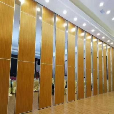 Soundproof Movable Sliding Folding Partition Wall for Five-Star Hotel