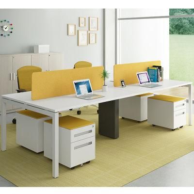 Modern 4 Person Office Computer Workstation Desk 4 Person Desk Workstation