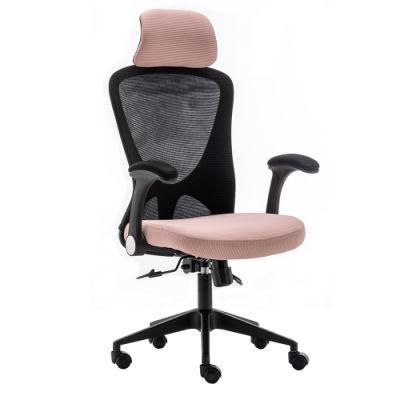 Huashi Adjustable Office Chair Comfortable Mesh Chair with Wheels