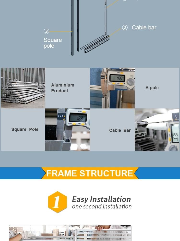 High Quality Aluminum Profile Partition Design Standard Size Small Office Cubicle Workstation