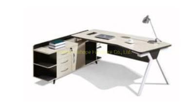Office Furniture CEO GM Manager Desk Work Table Solid Wooden Melamine Office Table