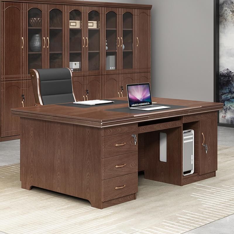 Cheap Luxury Wood Melamine Desk Office Workstations Table