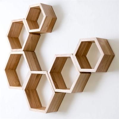 Wall Minimal Wall Mounted Storage Shelf Honeycomb Wall Shelf