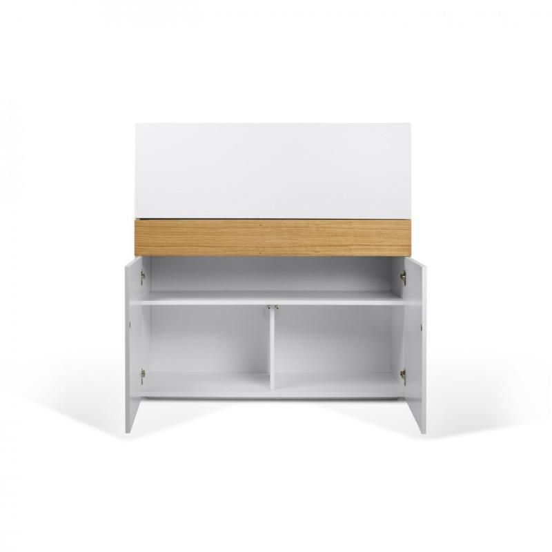 Adjustable Folding Household Wooden Computer Desk with Multi-Function