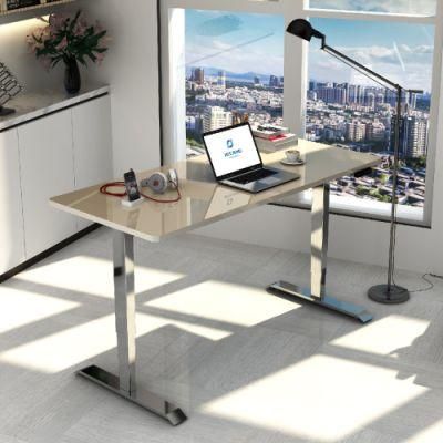 1100-1700mm Metal Standing Ergonomic Center Ttable Height Adjustable Electric Stand Desk Jc35ts-R12r-Th