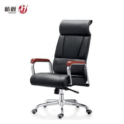Ergonomic Design Office Furniture China High Back Leather Executive Office Chair