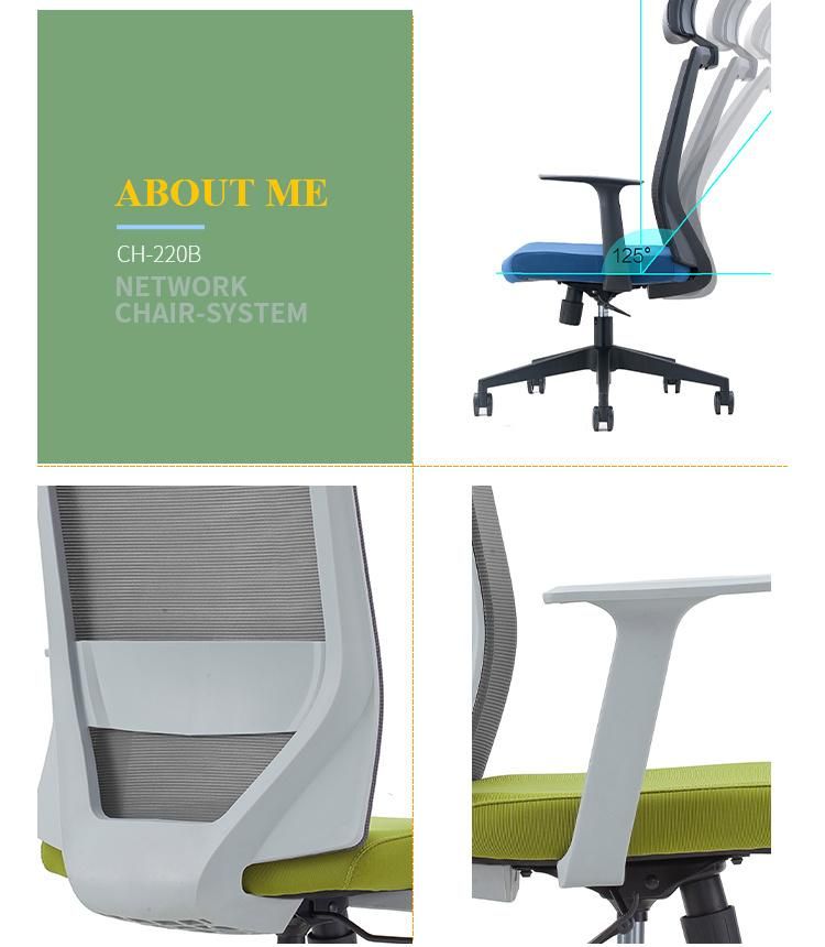 Staff Soft Comfortable Executive Height Adjustable Support Durable Ergonomic fashion Suitable Office Chair
