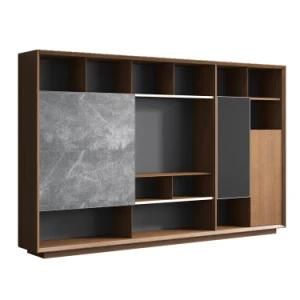 Luxury Office Furniture Director Room Wooden Office File Cabinet