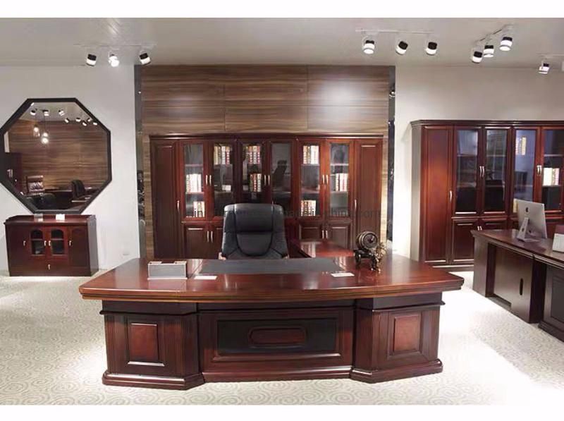 (MN-OD301) China Manufacturing Furniture Executive MDF Veneer Office Table Manager Desk
