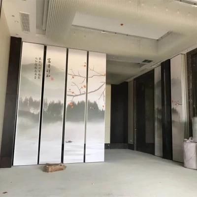 Sliding Aluminium Partition Roller Hotel Soundproof Partition Wall Operable Walls