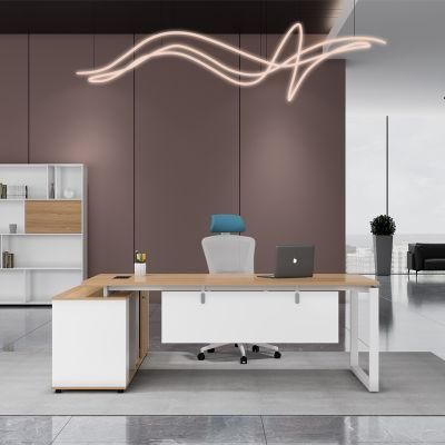 Contemporary Metal Custom High Tech Executive CEO Office Table Desk