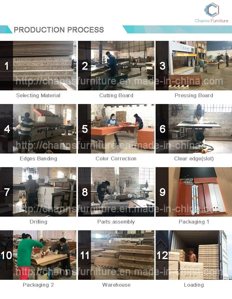 Modern Paper Veneer Office Furniture Executive Table (CAS-SW1705)