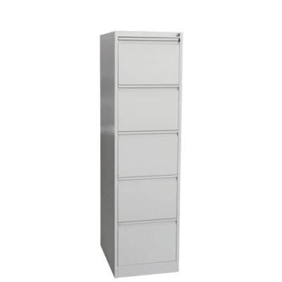 Vertical 5 Drawer Metal File Cabinet