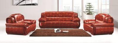 Modern Leather Waiting Room Sofa (FOH-9802)